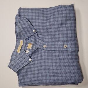 Michael Kors plaid Button Down Shirt 👕  16- 34/35